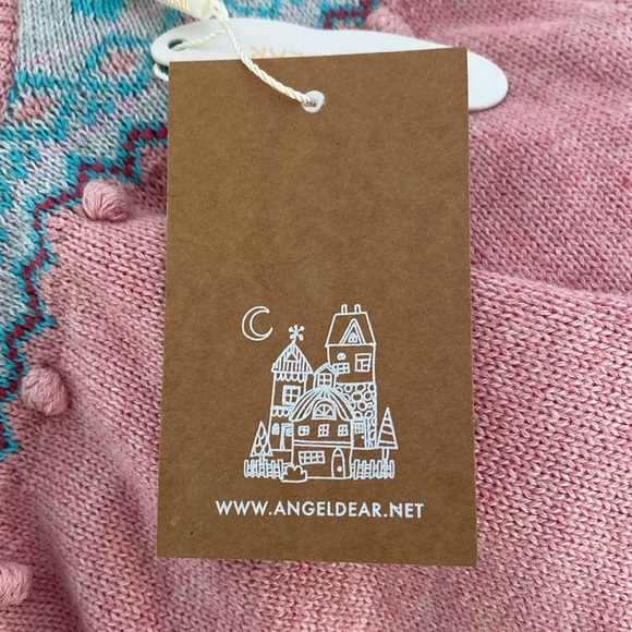 Angel Dear Hooded Poncho Sweater - Picture 5 of 7